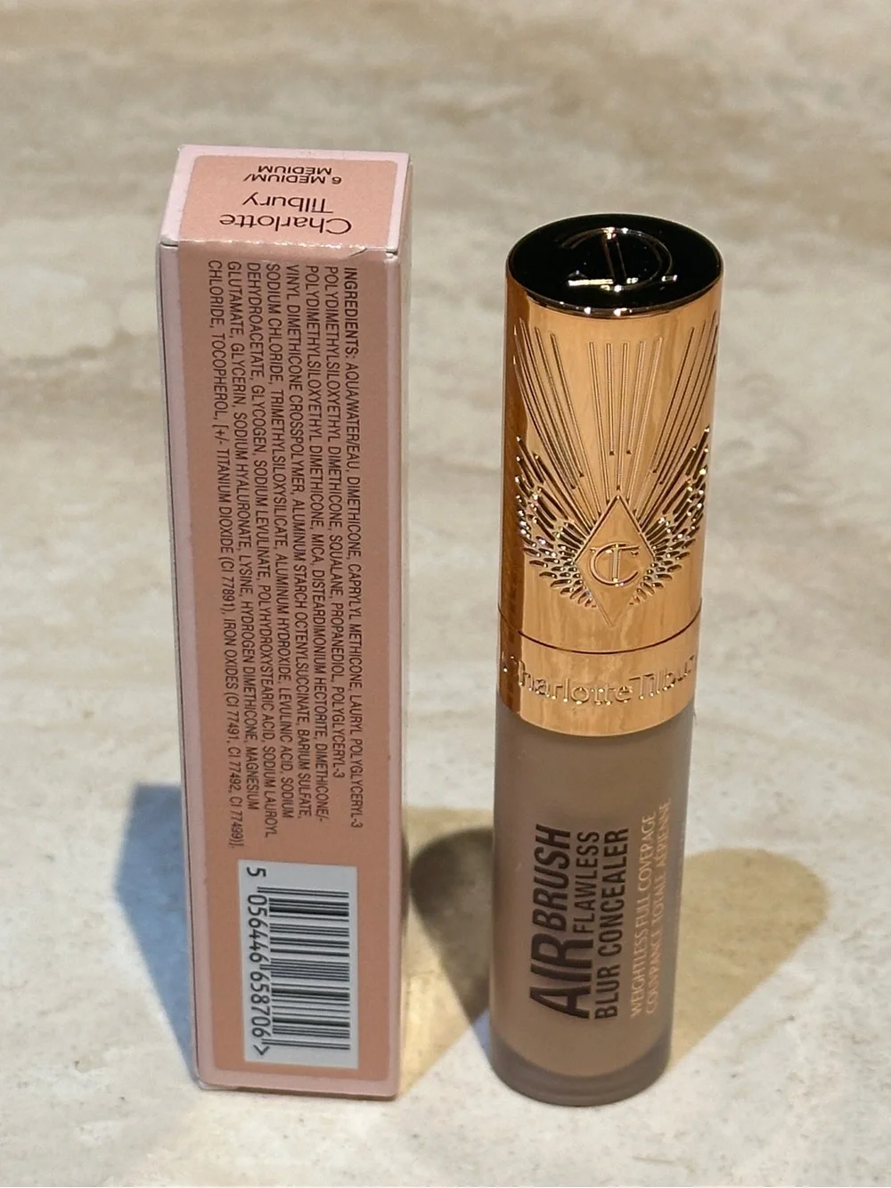 Charlotte Tilbury Airbrush Flawless Blur Concealer 6 Medium